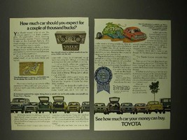 1973 Toyota Corona Car Ad - How Much Should You Expect - £14.78 GBP