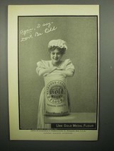 1908 Gold Medal Flour Ad - Again, I Say Don&#39;t Be Odd - £14.54 GBP