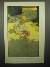 1908 Illustration by Elizabeth Shippen Green - Child - £14.73 GBP