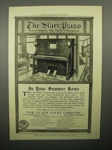 1908 Starr Player Piano Ad - In Your Summer Home - $18.49