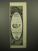 1908 Colt Gun Ad - The Guardian of the Home - $18.49