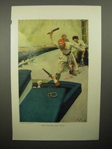 1908 Illustration by Howard Pyle - Sailors - Then Real Fight Began - $18.49