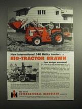 1959 International Harvester 340 Utility Tractor Ad - $18.49