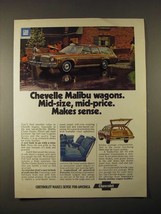 1974 Chevrolet Chevelle Malibu Station Wagon Ad - £14.76 GBP