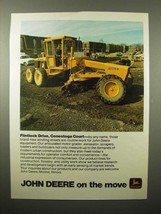 1975 John Deere 570-A Grader Ad - Conestoga - $18.49