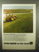 1975 John Deere Tractor Ad - Maintaining Million Miles - £14.87 GBP