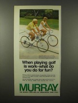 1975 Murray Bicycle Ad - Barbara &amp; Jack Nicklaus - £14.56 GBP