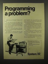 1975 IBM System/32 Computer Ad - Programming Problem? - $18.49
