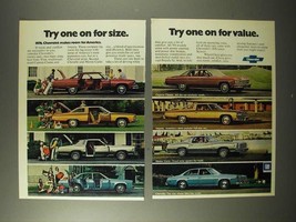 1976 Chevy Caprice, Impala, Monte Carlo, Chevelle Ad - £14.45 GBP