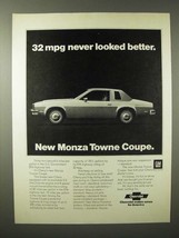 1975 Chevrolet Monza Towne Coupe Car Ad - Never Better - £14.44 GBP