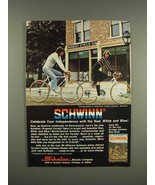 1975 Schwinn Varsity Sport Bicycle Ad - Independence - £14.55 GBP