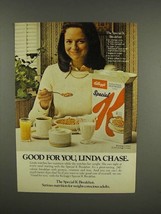 1975 Kellogg&#39;s Special K Cereal Ad - Linda Chase - £13.82 GBP