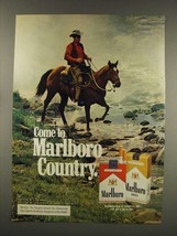 1976 Marlboro Cigarette Ad - Marlboro Man - River - £14.45 GBP