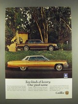 1976 Cadillac Seville Car Ad - Two Kinds of Luxury - £14.74 GBP