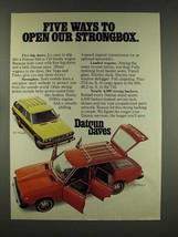 1976 Datsun 610 Wagon, 710 Wagon Ad - $18.49