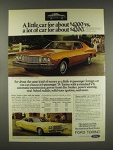 1976 Ford Torino 2-Door Hardtop Car Ad! - £14.74 GBP
