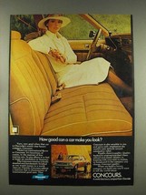 1976 Chevrolet Concours Car Ad - How Good? - £14.45 GBP