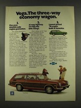 1976 Chevrolet Vega Estate Car Ad - Economy - £14.45 GBP
