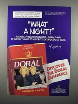 1997 Doral Cigarette Ad - What a Night! - $18.49