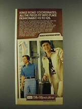 1976 Sears Kings Road Coordinates Ad - Tom Seaver - $18.49
