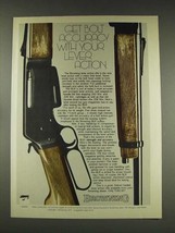 1976 Browning BLR Rifle Ad - Get Bolt Accuracy - $18.49