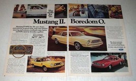1976 Ford Mustang II Car Ad - Mustang II Boredom 0 - £14.78 GBP