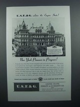 1945 USF&G Insurance Ad - Empire State, New York - £14.55 GBP
