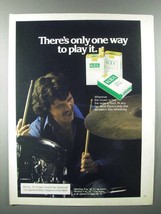 1984 Kool Cigarette Ad, Drums - One Way to Play It - £14.30 GBP