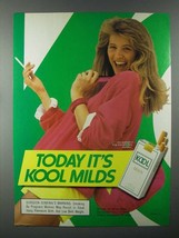 1991 Kool Milds Cigarette Ad - Today It&#39;s Kool Milds - £14.52 GBP