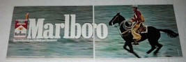 1979 Marlboro Cigarette Ad - Marlboro Man, In German - £14.45 GBP