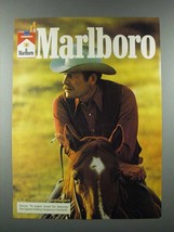 1981 Marlboro Cigarette Ad - Marlboro Man, Cowboy - £14.50 GBP