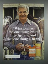 1978 Winston Cigarette Ad - One Thing I Want - $18.49