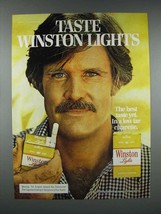 1979 Winston Lights Cigarette Ad - Taste - $18.49