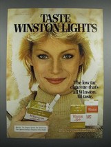 1978 Winston Lights Cigarette Ad - Taste Winston Lights - $18.49