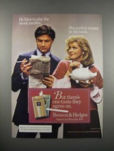 1985 Benson &amp; Hedges Cigarette Ad - Stock Market - £14.61 GBP