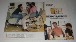 1988 Benson &amp; Hedges Cigarette Ad - People Like To Smoke - £14.78 GBP