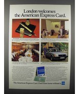 1979 American Express Card Ad - London Welcomes American - £14.54 GBP