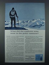 1960 Metropolitan Life Insurance Ad - Polar Vastness - $18.49