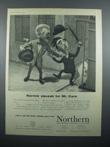 1959 Northern Assurance Ad - Narrow Squeak Mr. Care - £14.68 GBP