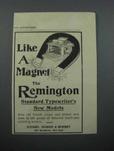1897 Remington Standard Typewriter Ad - Magnet - £14.54 GBP
