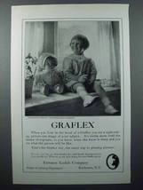 1923 Graflex Camera Ad - Girl with Doll - £14.48 GBP