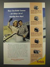 1950 Kodak Cine-Kodak Movie Camera Ad - Special II + - $18.49