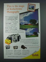 1954 Kodak Pony 135 Camera Ad - Kodachrome Photography - $18.49