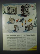 1956 Kodak Movie Camera, Projector Ad - Happiest - £14.60 GBP