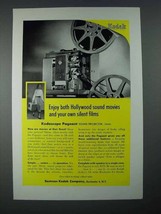 1954 Kodak Kodascope Pageant Sound Projector Ad! - £14.87 GBP