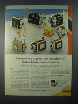 1956 Kodak Movie Camera Ad - New Selection - £14.60 GBP