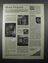 1957 Kodak Royal Movie Projector Ad! - £15.01 GBP