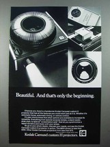 1974 Kodak Carousel Custom 860H Slide Projector Ad - $18.49