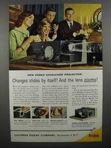 1961 Kodak Cavalcade Slide Projector Ad! - $18.49