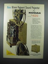 1959 Kodak 16mm Pageant Sound Projector Ad - $18.49